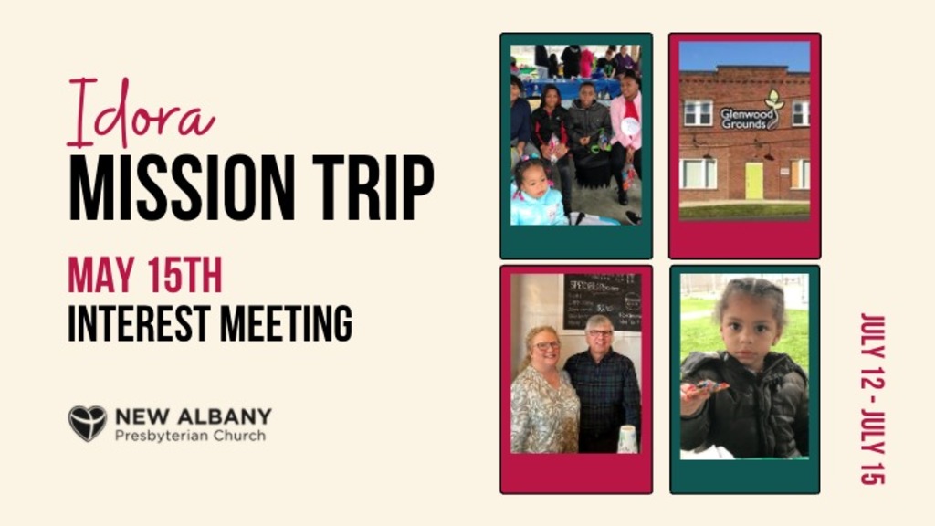 Idora Mission Trip Interest Meeting