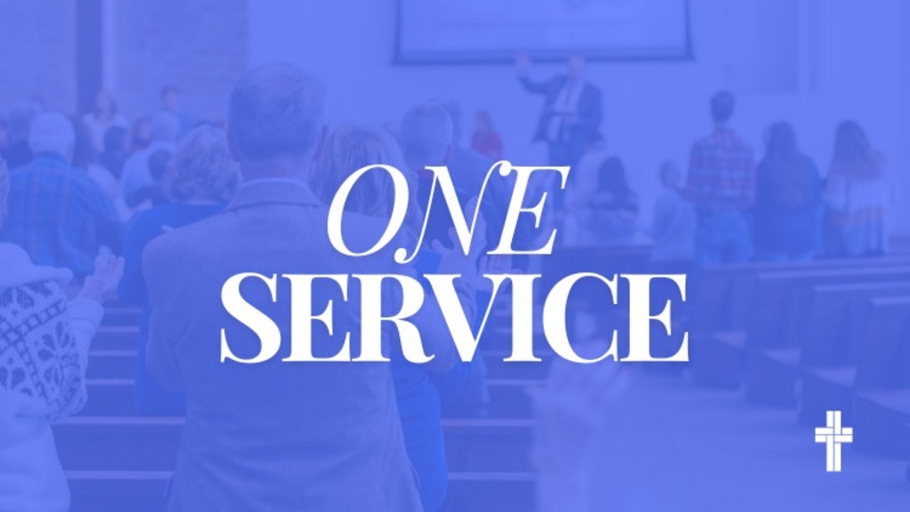 One Service Sundays in July