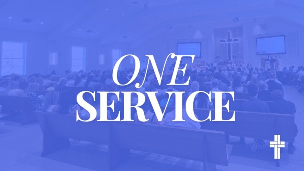 One Service Sundays in July